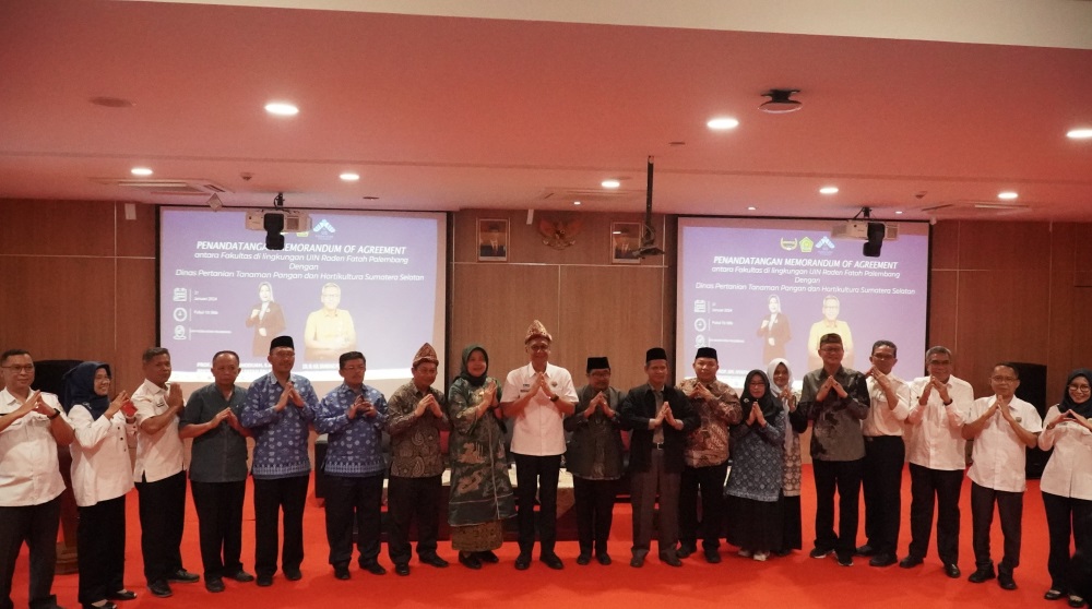 UIN Raden Fatah Berkolaborasi dengan Dinas Pertanian Sumsel untuk Tanaman dan Hortikultura